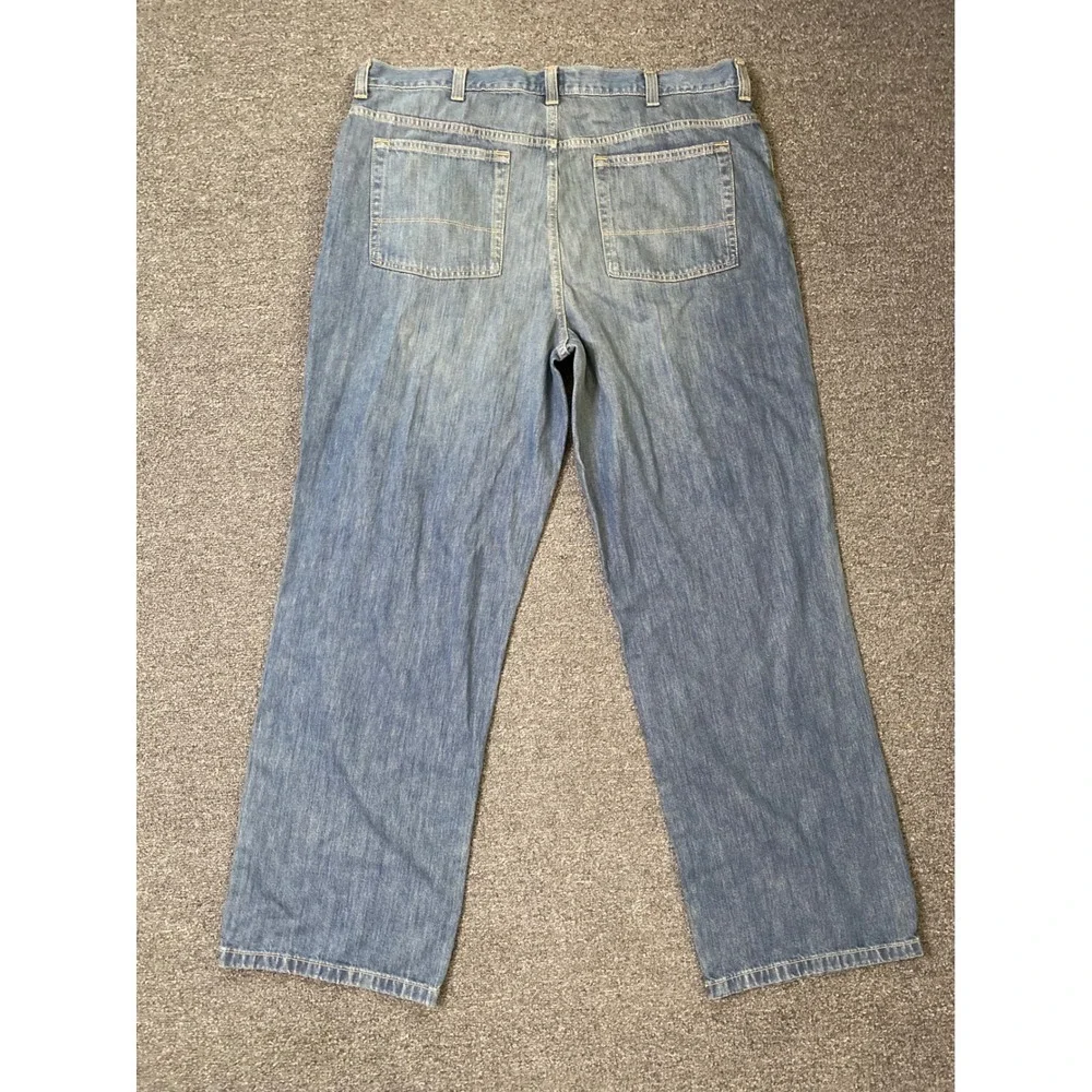 Vintage‎ Old Navy Extra Loose Blue Jeans Mens 40x34 Baggy Wide Leg Denim NEW